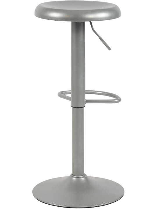 Sæt med 2 barstole Williston, sølv