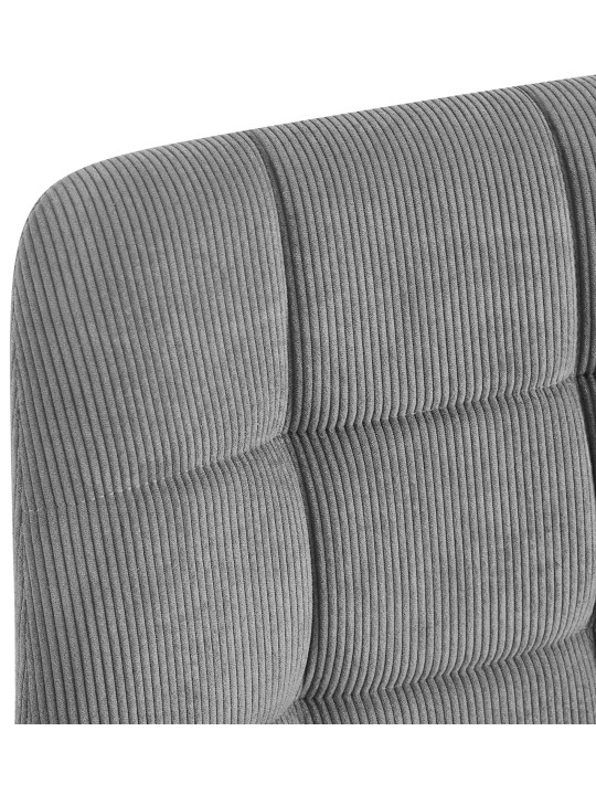 Sæt med 4 spisestuestole Tilde Cord, grå Sæt med 4 spisestuestole Tilde Cord, grå