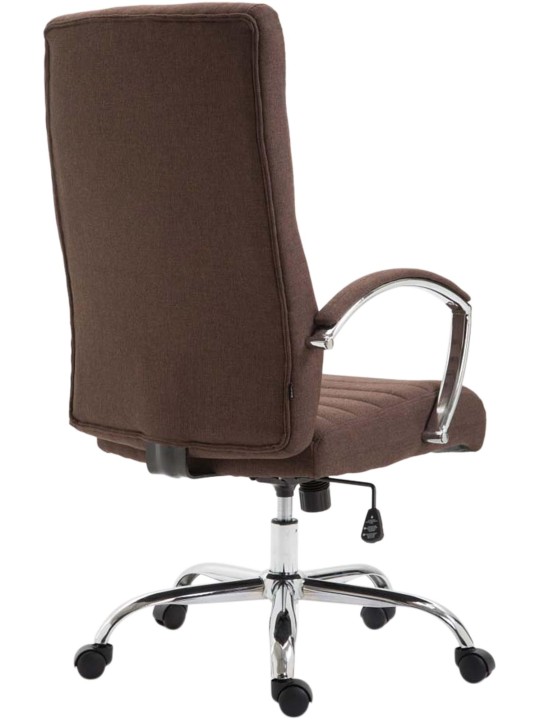 Kontorstol Valais stof, brun Kontorstol Valais stof, brun