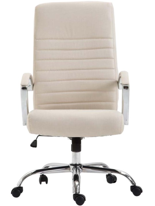 Kontorstol Valais stof, creme