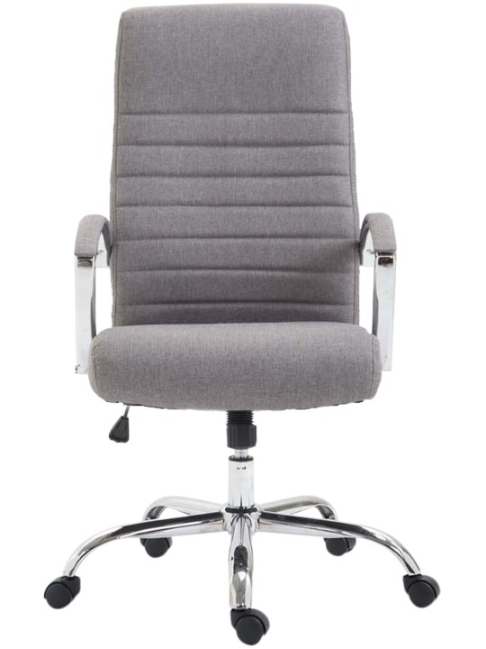 Kontorstol Valais stof, grå