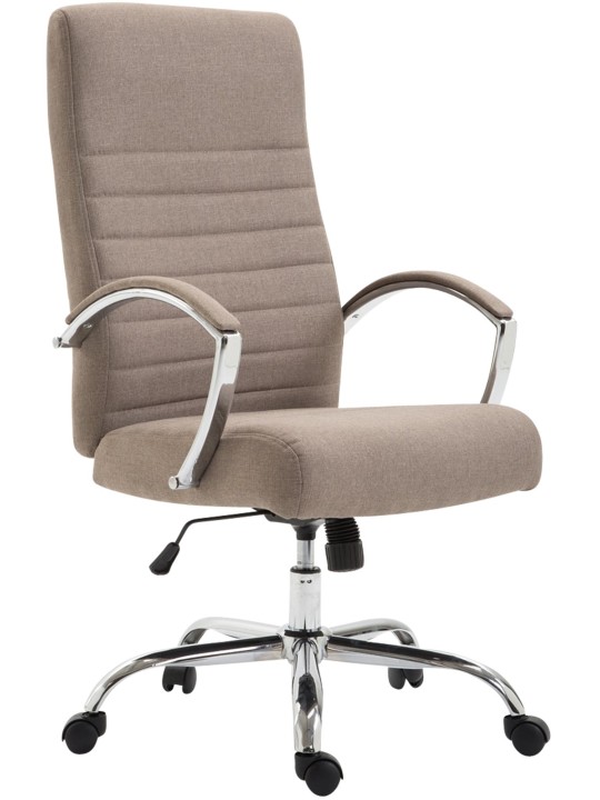 Kontorstol Valais stof, taupe