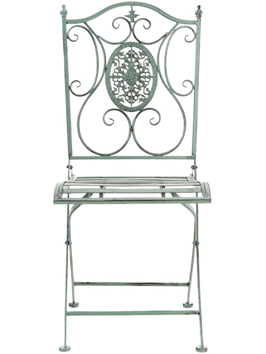 Sæt med 2 stole Sibell, antik grøn