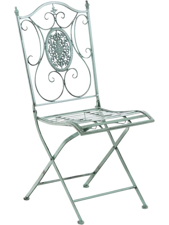 Sæt med 2 stole Sibell, antik grøn