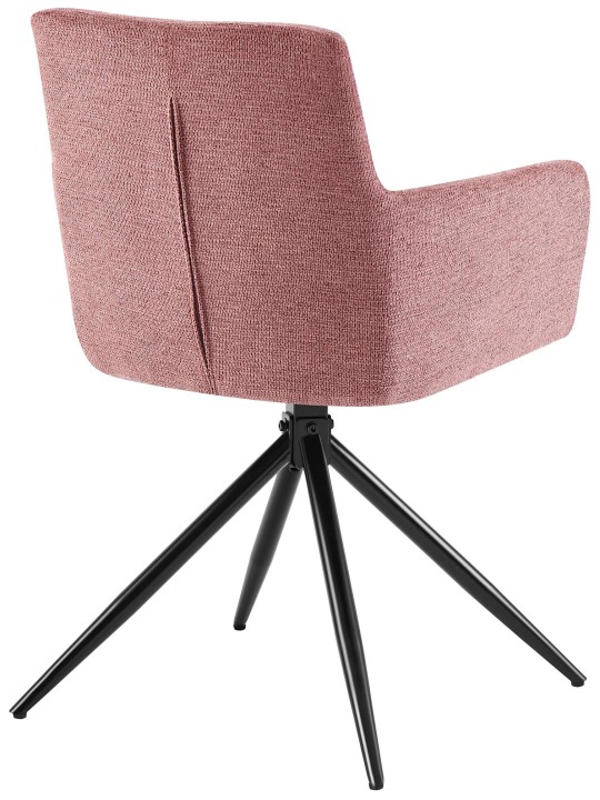 Sæt med 2 spisestuestole Jonah stof, rubinrød Sæt med 2 spisestuestole Jonah stof, rubinrød