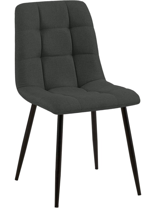 Spisestuestol Tilde stof, mørkegrå Spisestuestol Tilde stof, mørkegrå