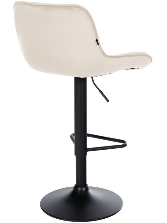 Sæt med 2 barstole Kasson velvet, creme Sæt med 2 barstole Kasson velvet, creme