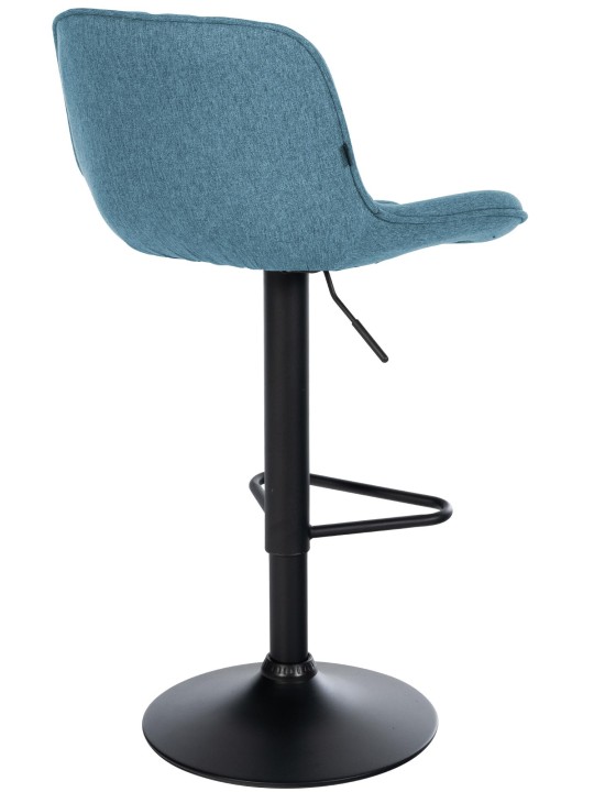 Sæt med 2 barstole Kasson stof, blå Sæt med 2 barstole Kasson stof, blå