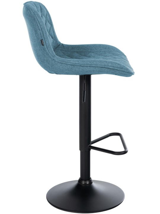 Sæt med 2 barstole Kasson stof, blå Sæt med 2 barstole Kasson stof, blå