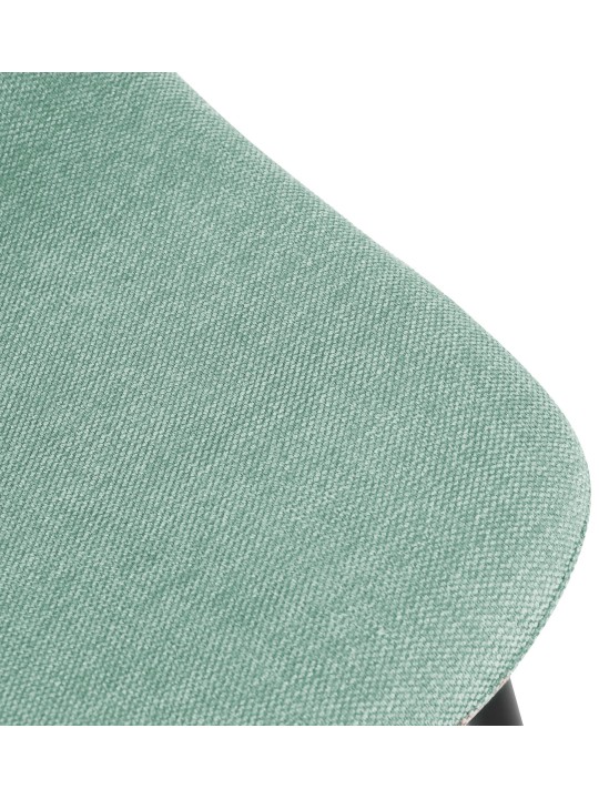 Spisestuestol Napier stof, lysegrøn
