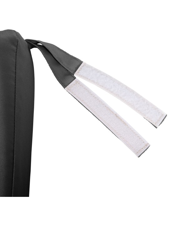 Joyce gyngebænk med sædehynde 150 cm + teak, mørkegrå