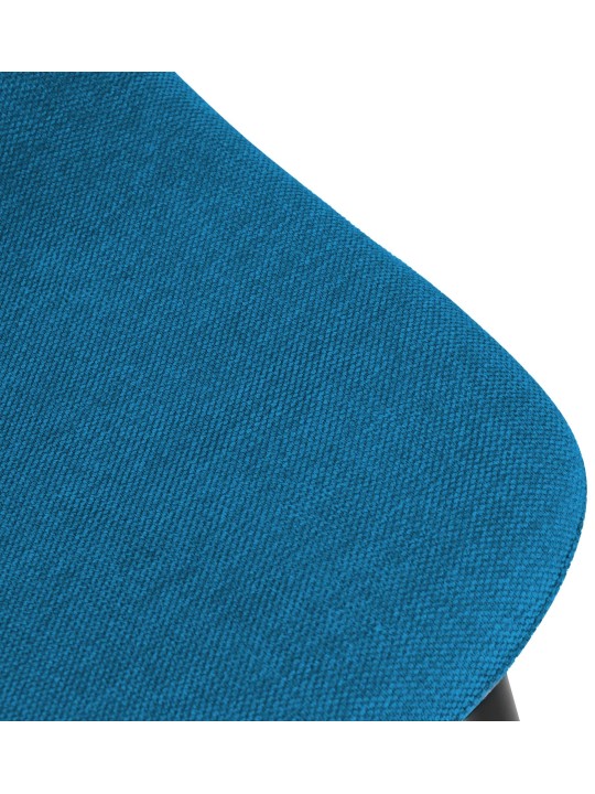 Spisestuestol Napier stof, blå