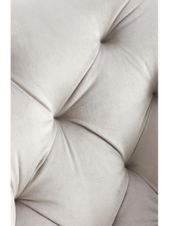 Sæt med 2 spisestuestole Antigo velvet, grå