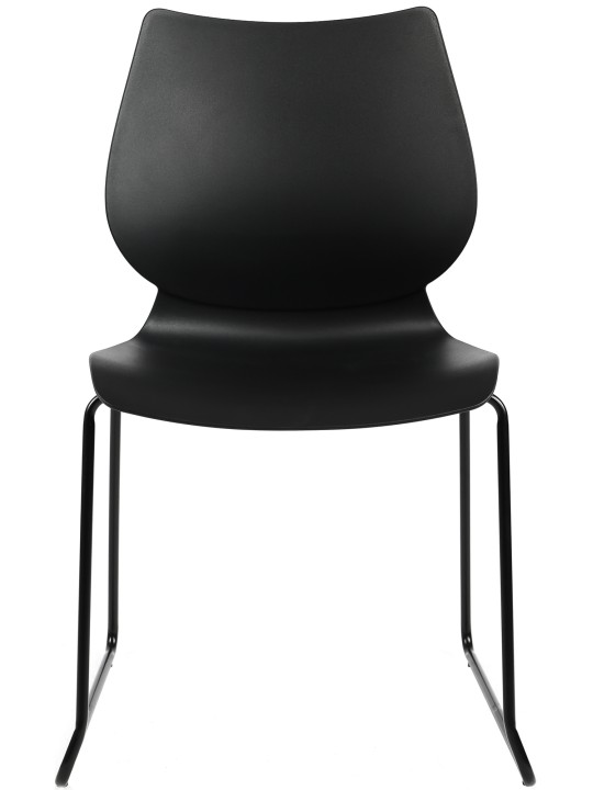 Sæt med 2 stole Houma, sort