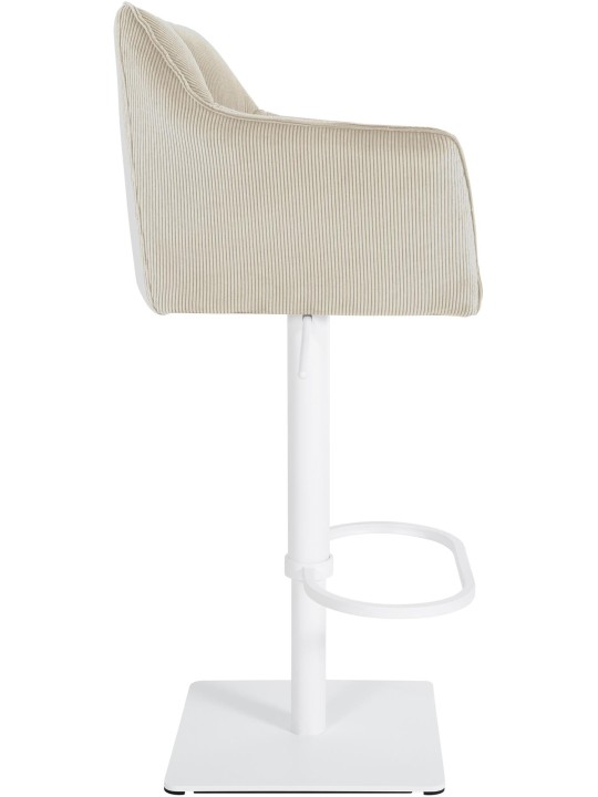 Barstol Damaso W Cord, creme