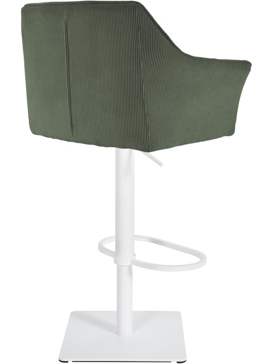 Barstol Damaso W Cord, grøn Barstol Damaso W Cord, grøn