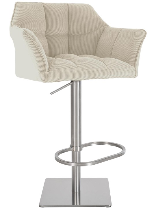 Bar stool Damaso E Cord, creme