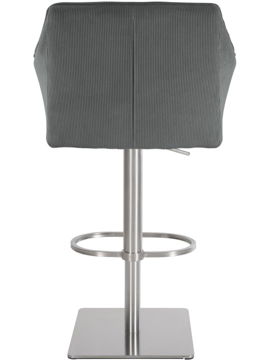 Barstol Damaso E Cord, grå