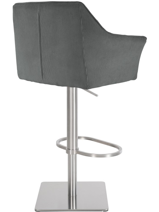 Barstol Damaso E Cord, grå