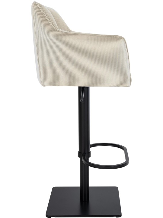 Barstol Damaso B Cord, creme