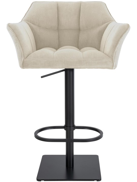 Barstol Damaso B Cord, creme
