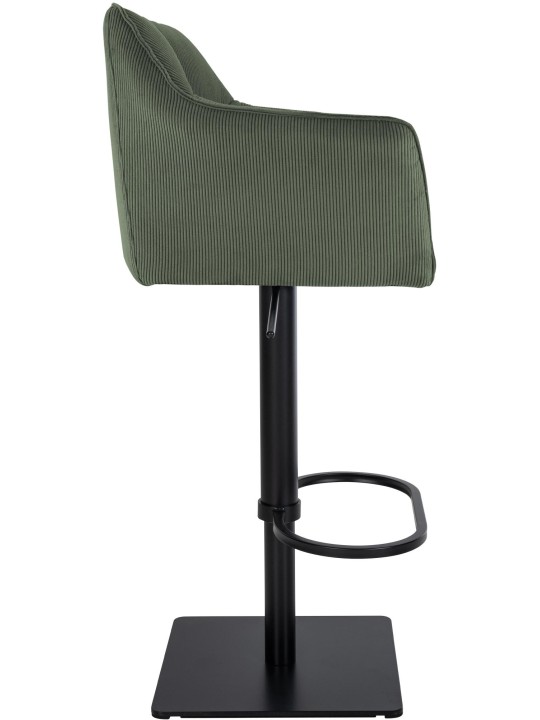 Barstol Damaso B Cord, grøn