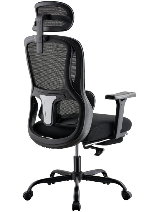 Kontorstol Mankato, sort