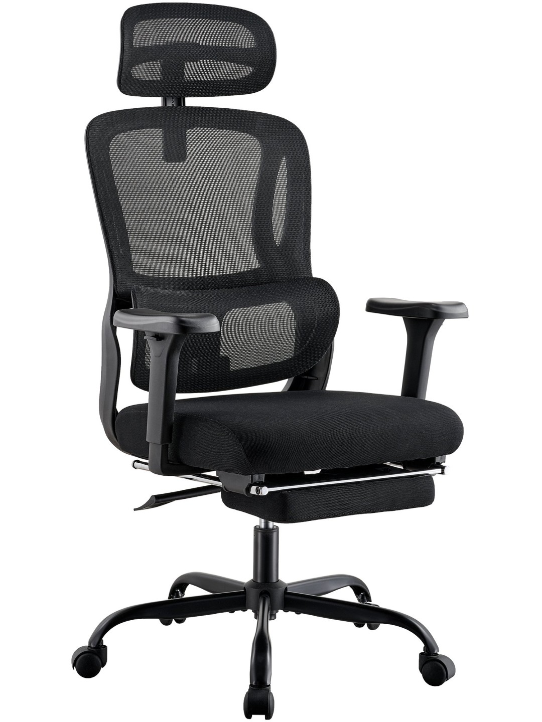 Kontorstol Mankato, sort