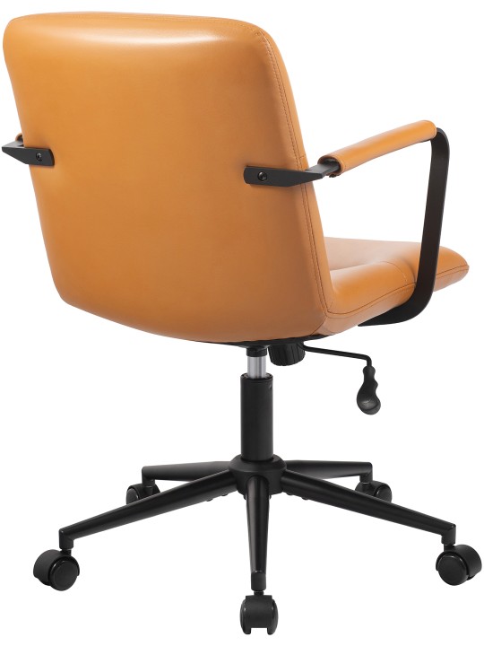 Kontorstol Hilda ægte læder, brun Kontorstol Hilda ægte læder, brun