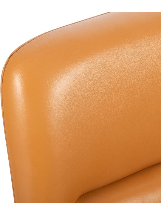 Kontorstol Hilda ægte læder, brun Kontorstol Hilda ægte læder, brun