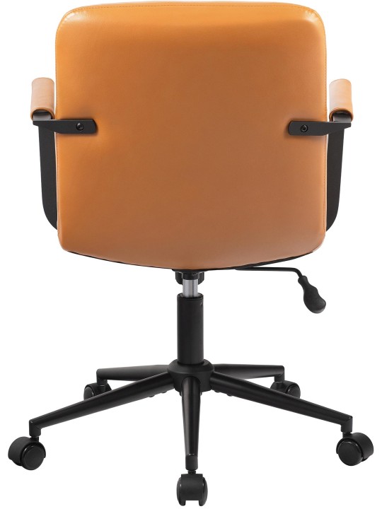 Kontorstol Hilda ægte læder, brun Kontorstol Hilda ægte læder, brun