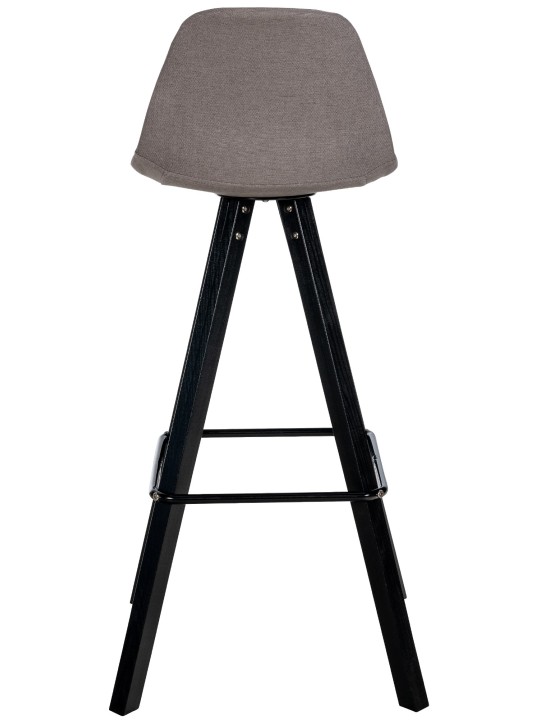 Sæt med 2 barstole Corbin Fabric Square, taupe Sæt med 2 barstole Corbin Fabric Square, taupe