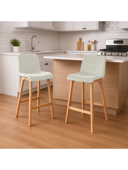 Barstol Hoover Velvet Natura, creme Barstol Hoover Velvet Natura, creme