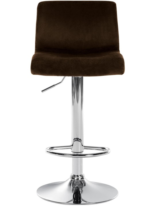 Barstol Hoover velvet C, brun Barstol Hoover velvet C, brun