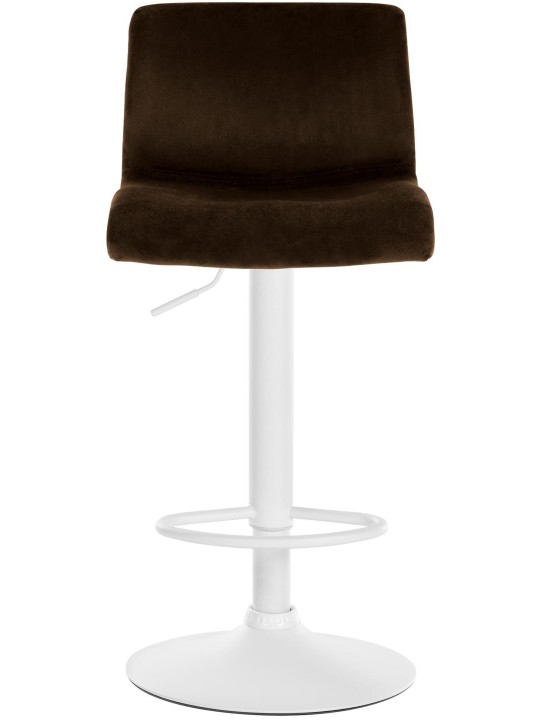 Barstol Hoover fløjl W, brun