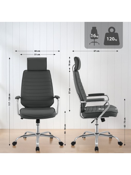 Kontorstol Rako, grå Kontorstol Rako, grå