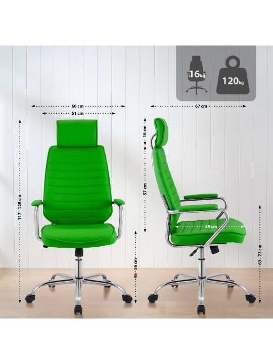 Kontorstol Rako, grøn Kontorstol Rako, grøn