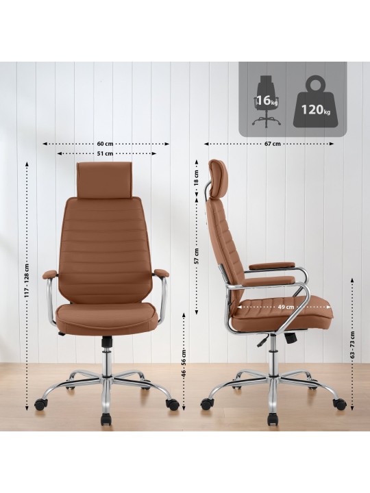 Kontorstol Rako, lysebrun Kontorstol Rako, lysebrun