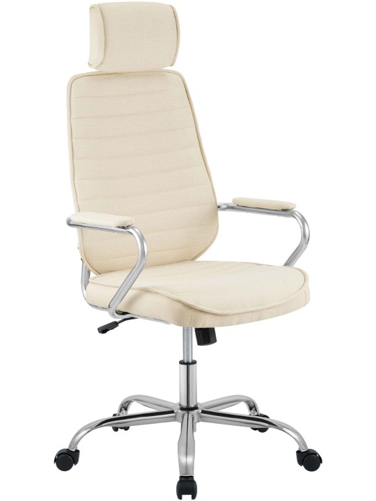 Kontorstol Rako stof, creme