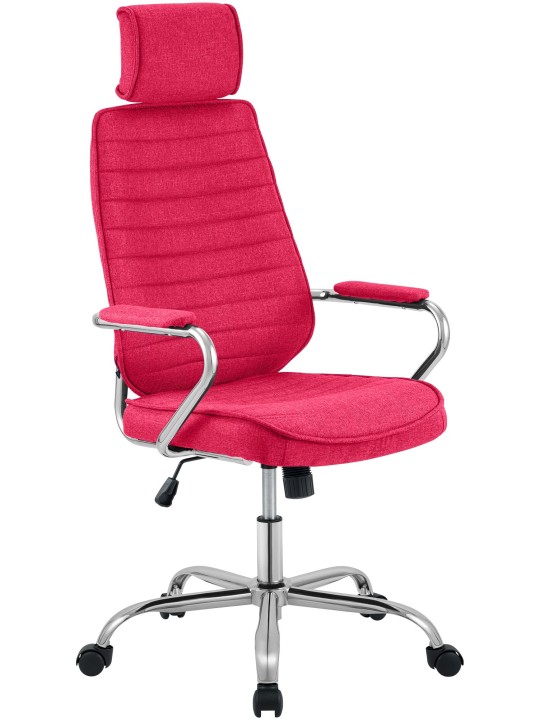 Kontorstol Rako stof, rød
