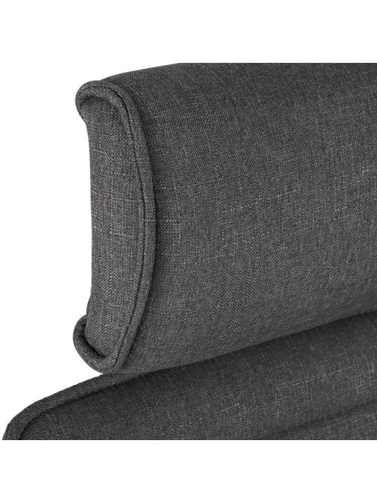 Kontorstol Rako stof, mørkegrå