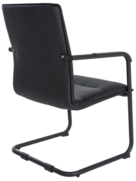 Besøgsstol Seattle, sort/sort