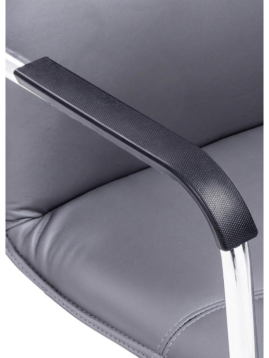 Sæt med 2 besøgsstole Seattle, grå