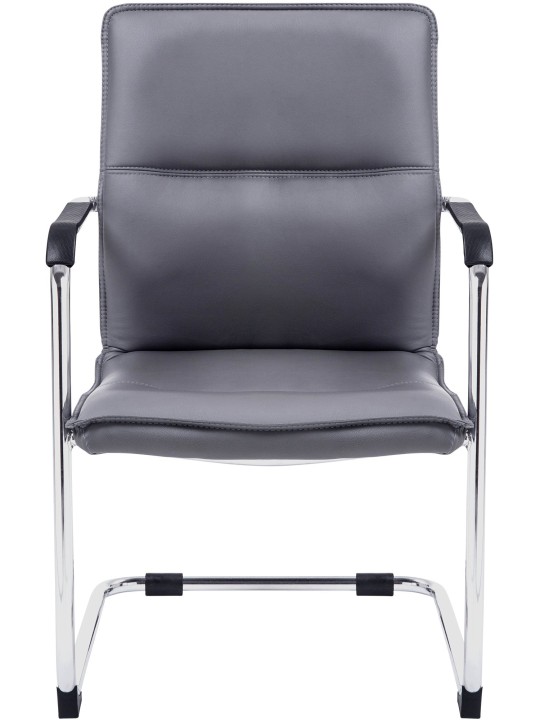 Sæt med 2 besøgsstole Seattle, grå