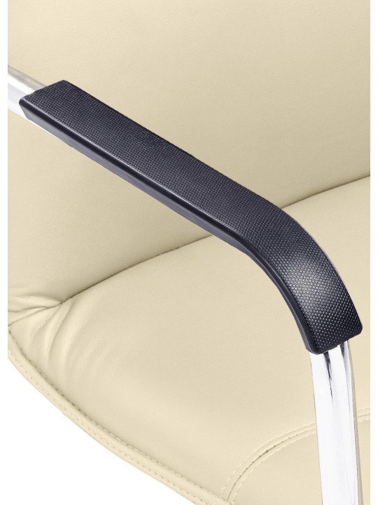 Sæt med 2 besøgsstole Seattle, creme Sæt med 2 besøgsstole Seattle, creme