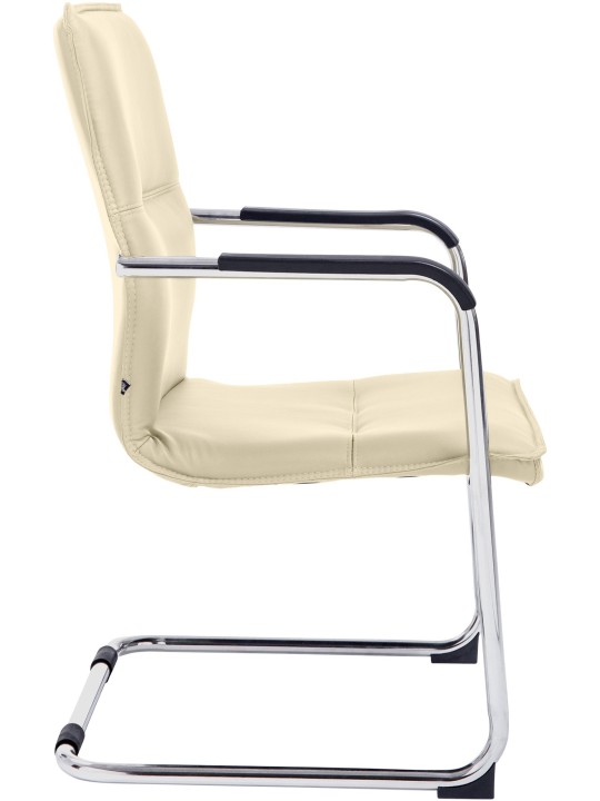 Sæt med 2 besøgsstole Seattle, creme Sæt med 2 besøgsstole Seattle, creme