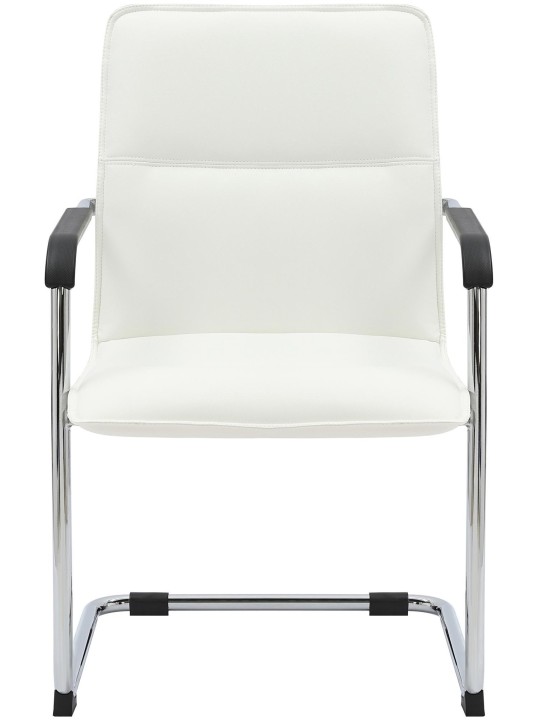 Sæt med 2 besøgsstole Seattle, hvid