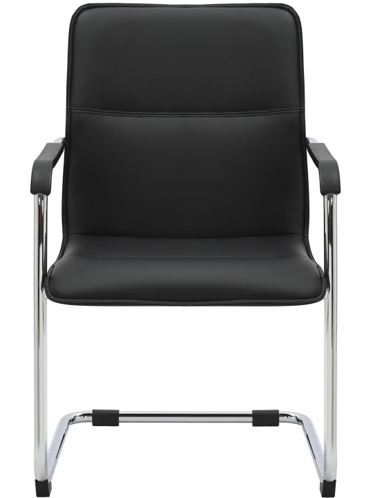 Sæt med 2 besøgsstole Seattle, sort