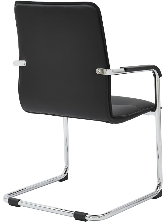 Sæt med 2 besøgsstole Seattle, sort