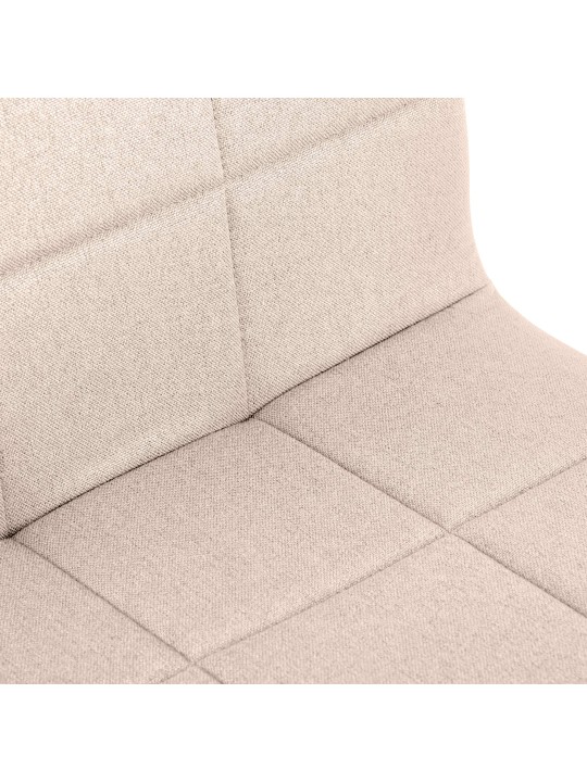 Stol Ricky stof, creme